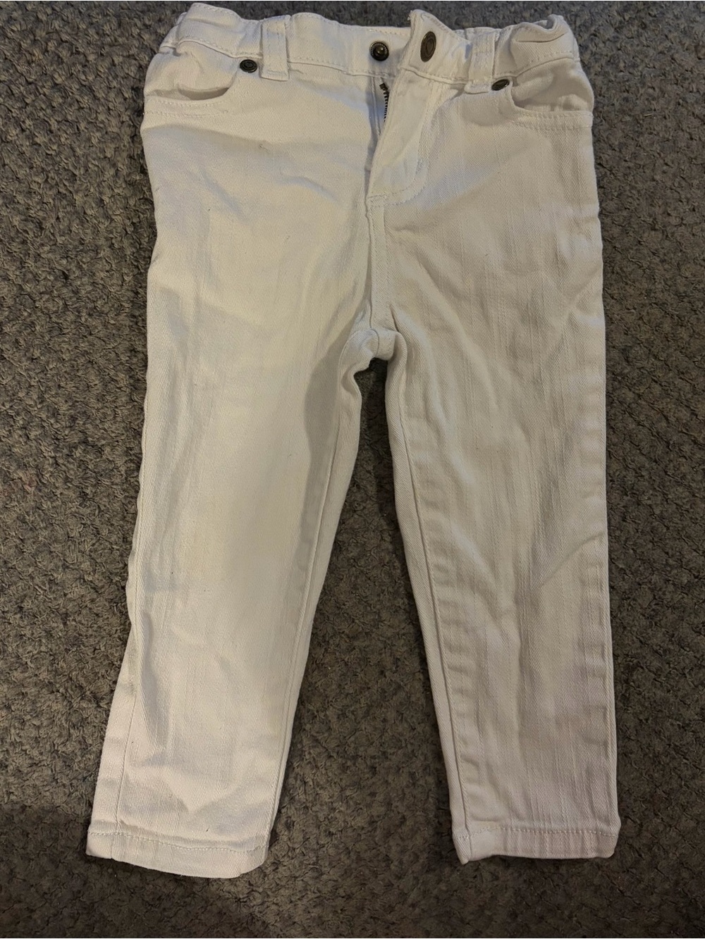 18 month white jeans